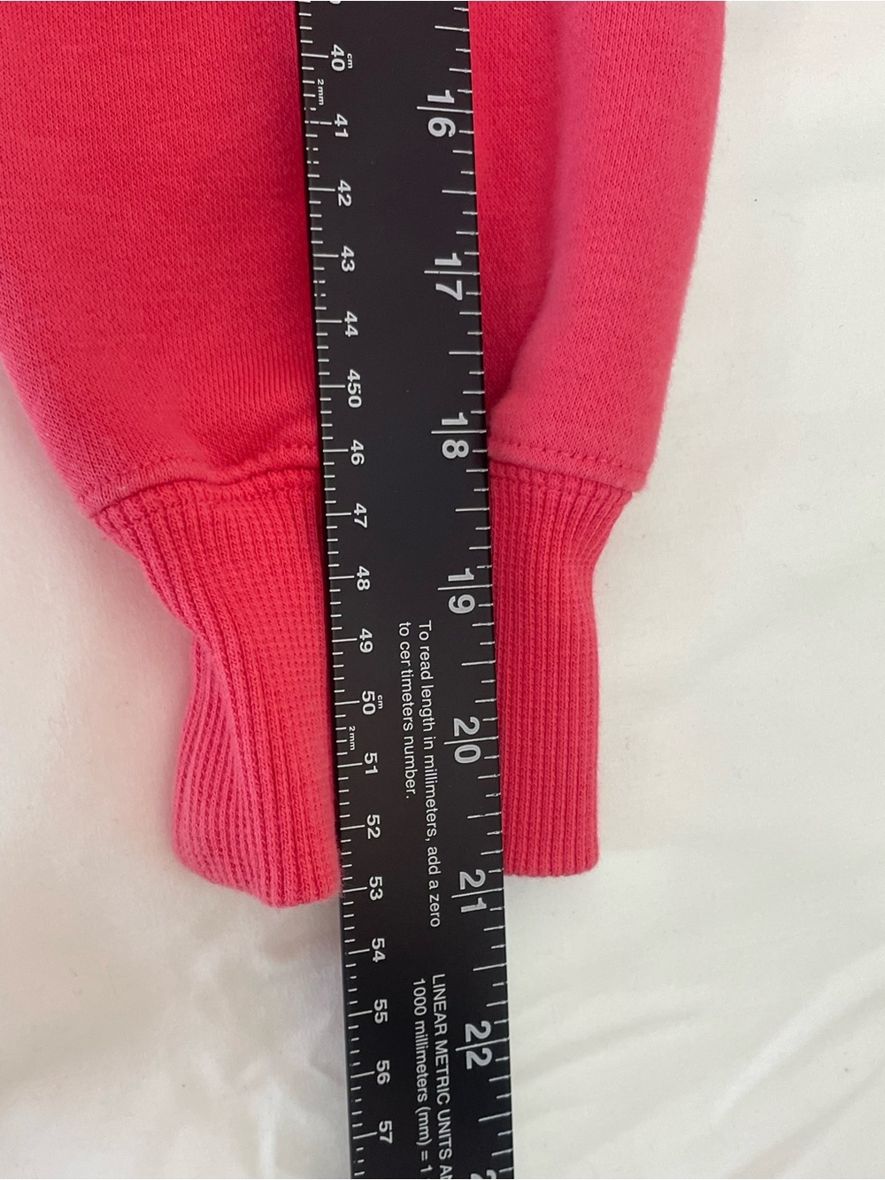 Nike Bright Pink Cropped Quarter-Zip Sweatshirt Women’s Size Small - Picture 7 of 8